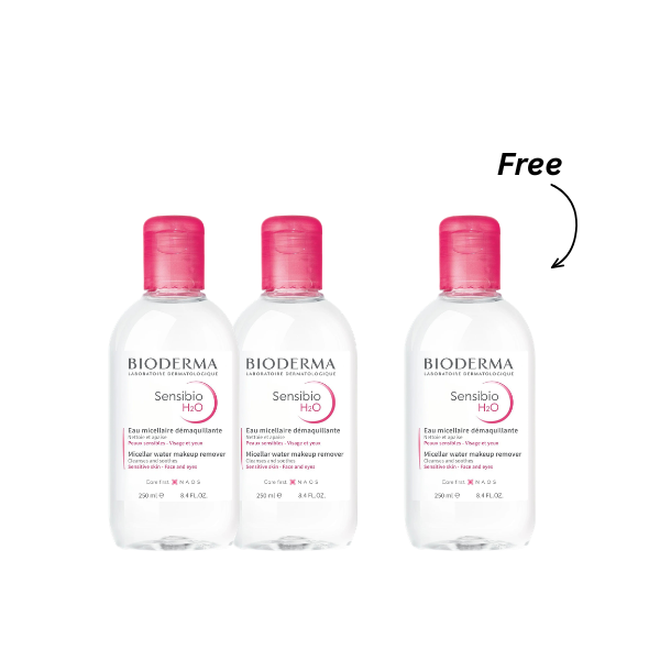 Bioderma Sensibio H2O Micellar Water Buy 2 Get 1 Free