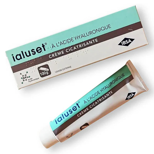 Ialuset Hyaluronic Acid Moisturizing Cream 100g for Skin Hydration and Care