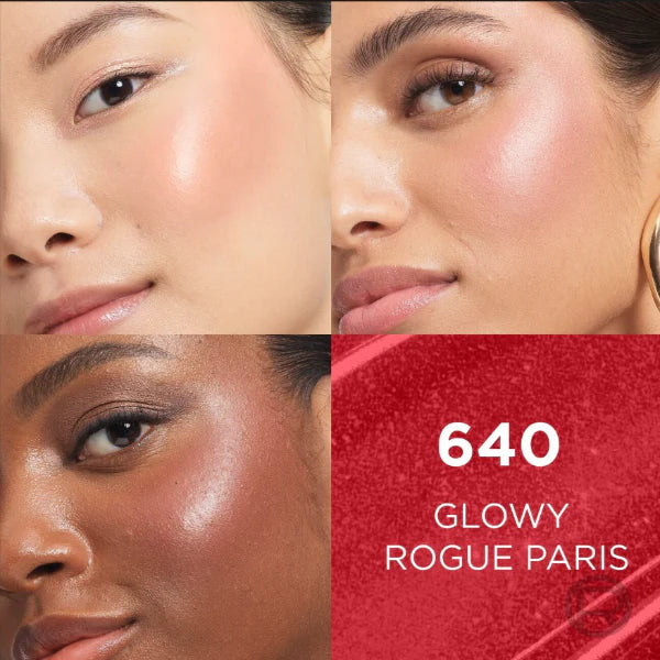 L'Oréal Paris Lumi Le Liquid Blush with a Glowy Radiant Natural Blush Finish, Weightless and Buildable