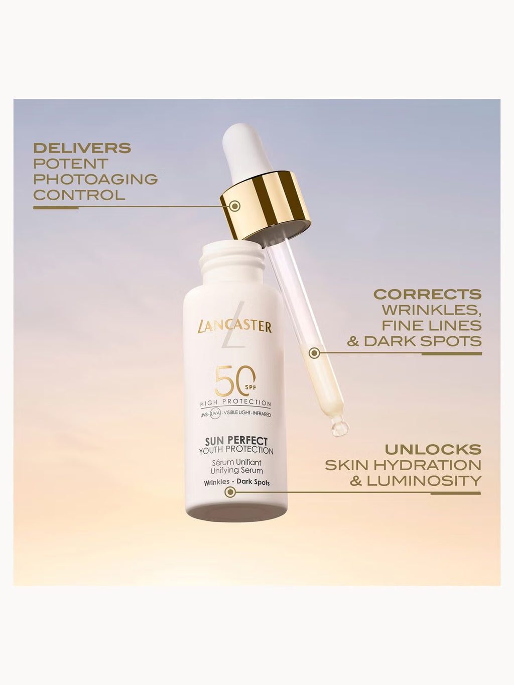Lancaster Sun Perfect Unifying Serum SPF50, 30ml