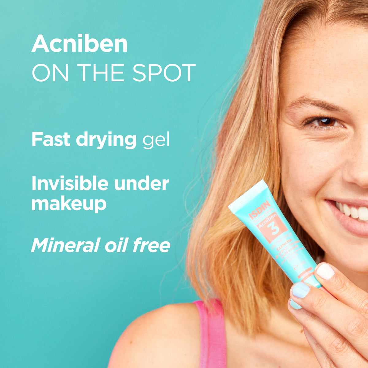 ISDIN Acniben 3 On the Spot 15ml – targeted gel for localized pimples