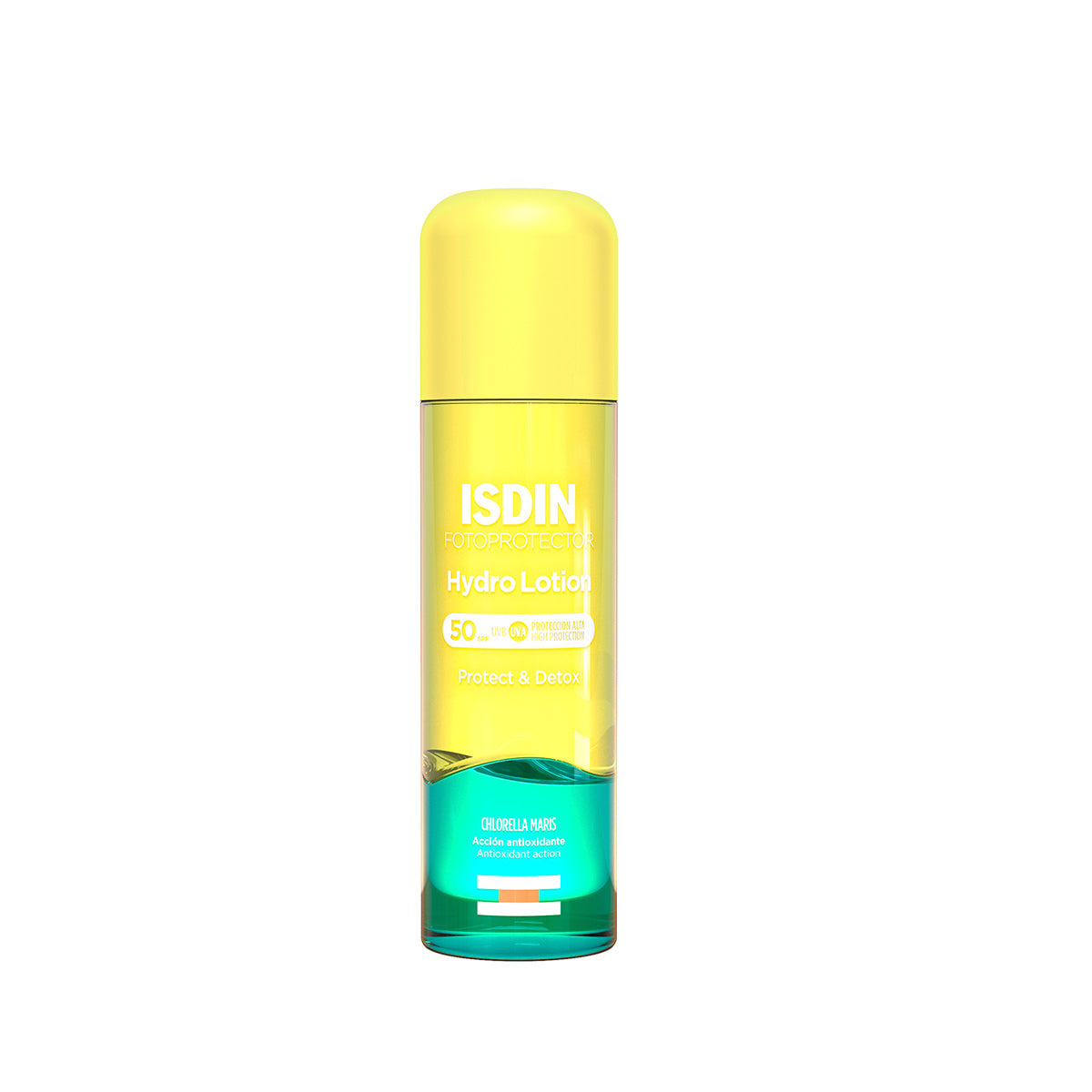 ISDIN Fotoprotector HydroLotion SPF 50 – Two-phase body sunscreen with antioxidant action and high UV protection