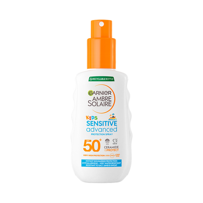 Ambre Solaire Kids Water Resistant Sun Cream Spray SPF50+