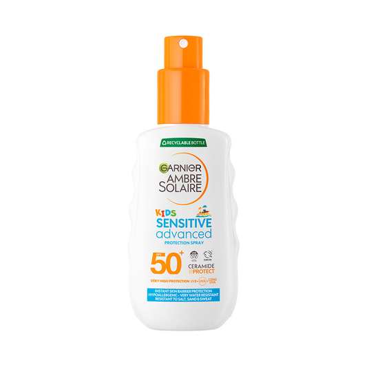 Ambre Solaire Kids Water Resistant Sun Cream Spray SPF50+