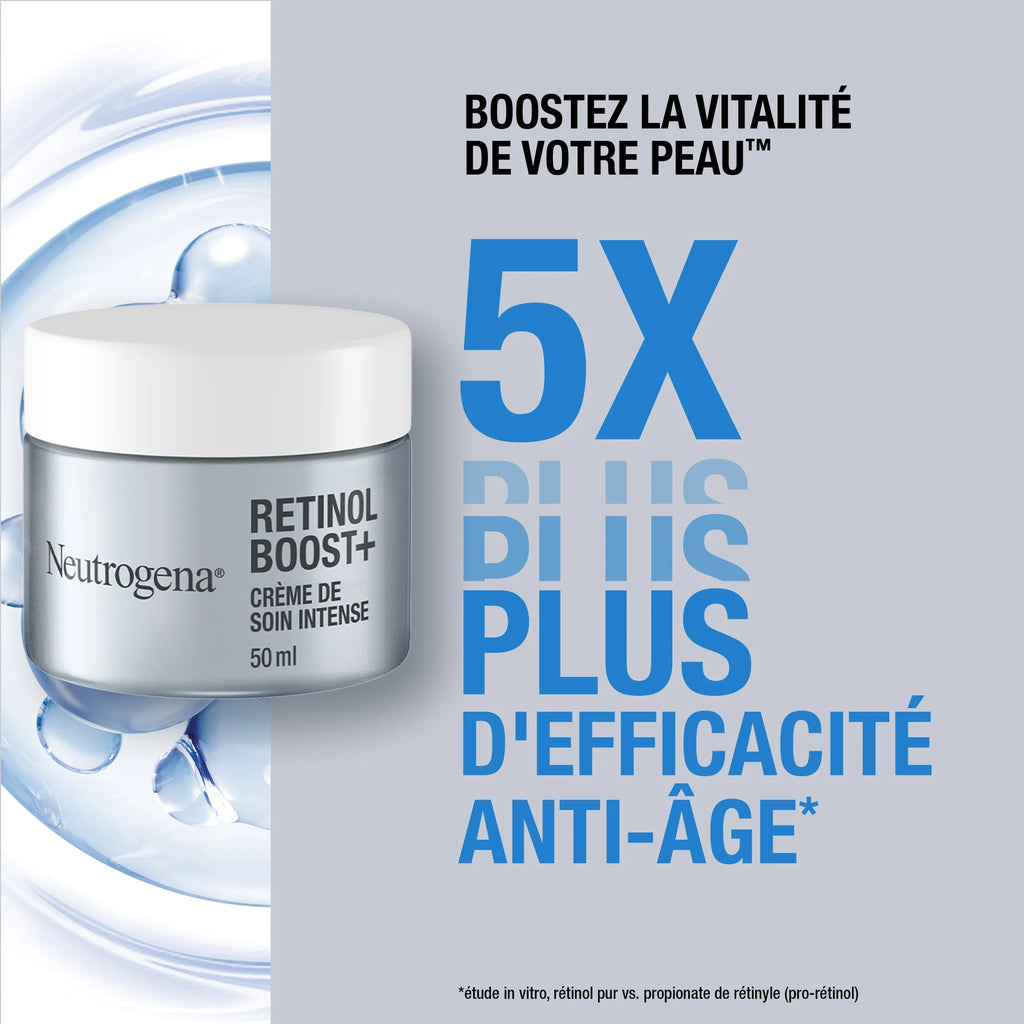 Neutrogena Crème de Nuit Anti-Âge Intense Retinol Boost+ 50 ml