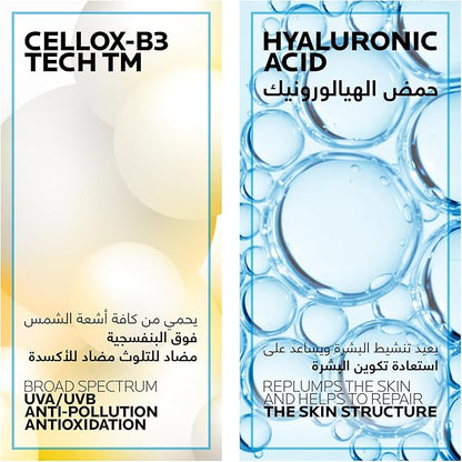 La Roche-Posay Anthelios Age Correct SPF50 Anti Ageing – crème solaire anti-âge haute protection UVA/UVB, protège et réduit les signes du vieillissement