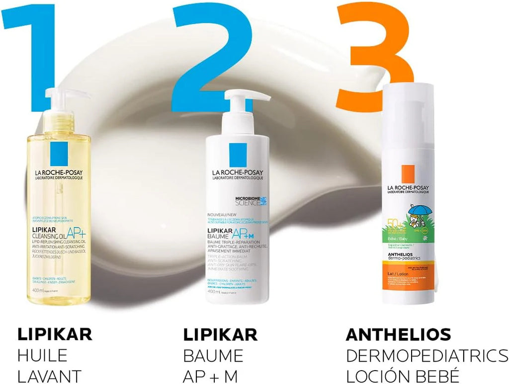 La Roche‑Posay Anthelios Dermo Baby Lotion SPF50+ 50 mL – lotion solaire très haute protection UVA/UVB pour bébé, formule ultra-douce et hypoallergénique