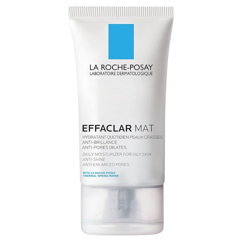 La Roche-Posay Effaclar Mat Moisturizer – 40ml tube with blue and white packaging designed for oily and acne-prone skin