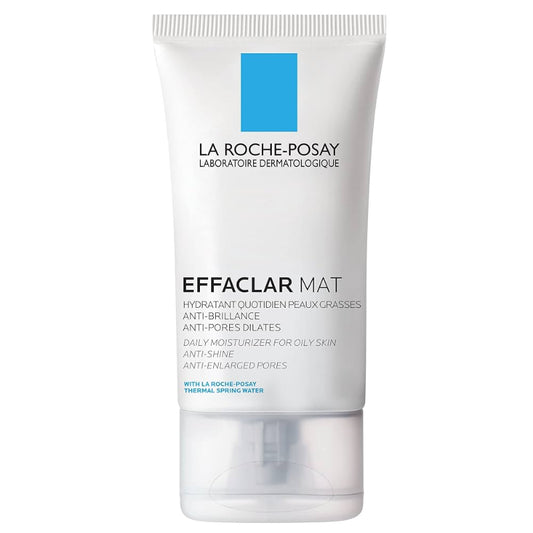 La Roche-Posay Effaclar Mat Moisturizer – 40ml tube with blue and white packaging designed for oily and acne-prone skin