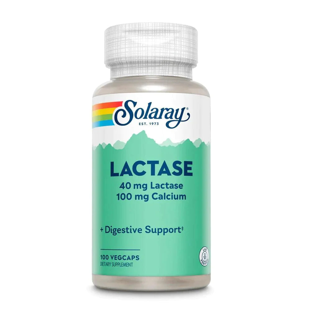 Solaray Lactase 100 Vegcaps - dsonline.me