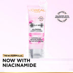 L’Oréal Paris Glycolic-Bright Foam Cleanser, to Exfoliate and Remove Dullness for Even Glowing Skin, 100ml