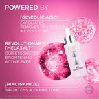 L'Oreal Paris Glycolic Bright Face Serum, With 8% [Melasyl ™ + Glycolic Acid + Niacinamide], for Dark Spots and Brightening 30ml