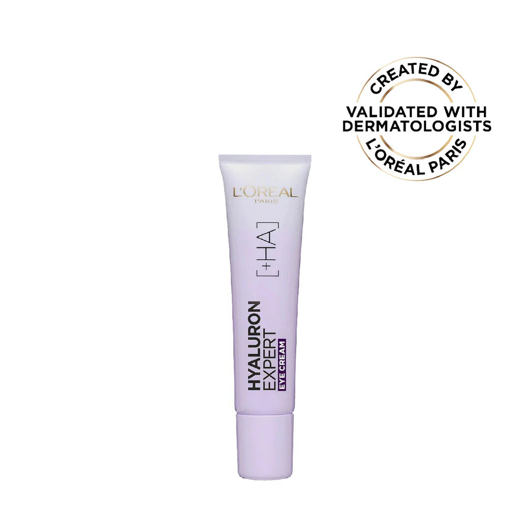 L'Oreal Paris Hyaluron Expert Moisturiser and Anti-Aging Eye Cream with Hyaluronic Acid