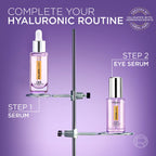 L'Oreal Paris Hyaluron Expert Eye Serum, Targeted Eye Contour Treatment, with Hyaluronic Acid and Caffeine, 20ml