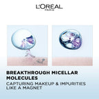 L’Oréal Paris 3-in-1 Refreshing and Moisturizing Micellar Water, Cleanse, Remove Makeup and Soothe, for Sensitive and Normal to Dry Skin, 400ml