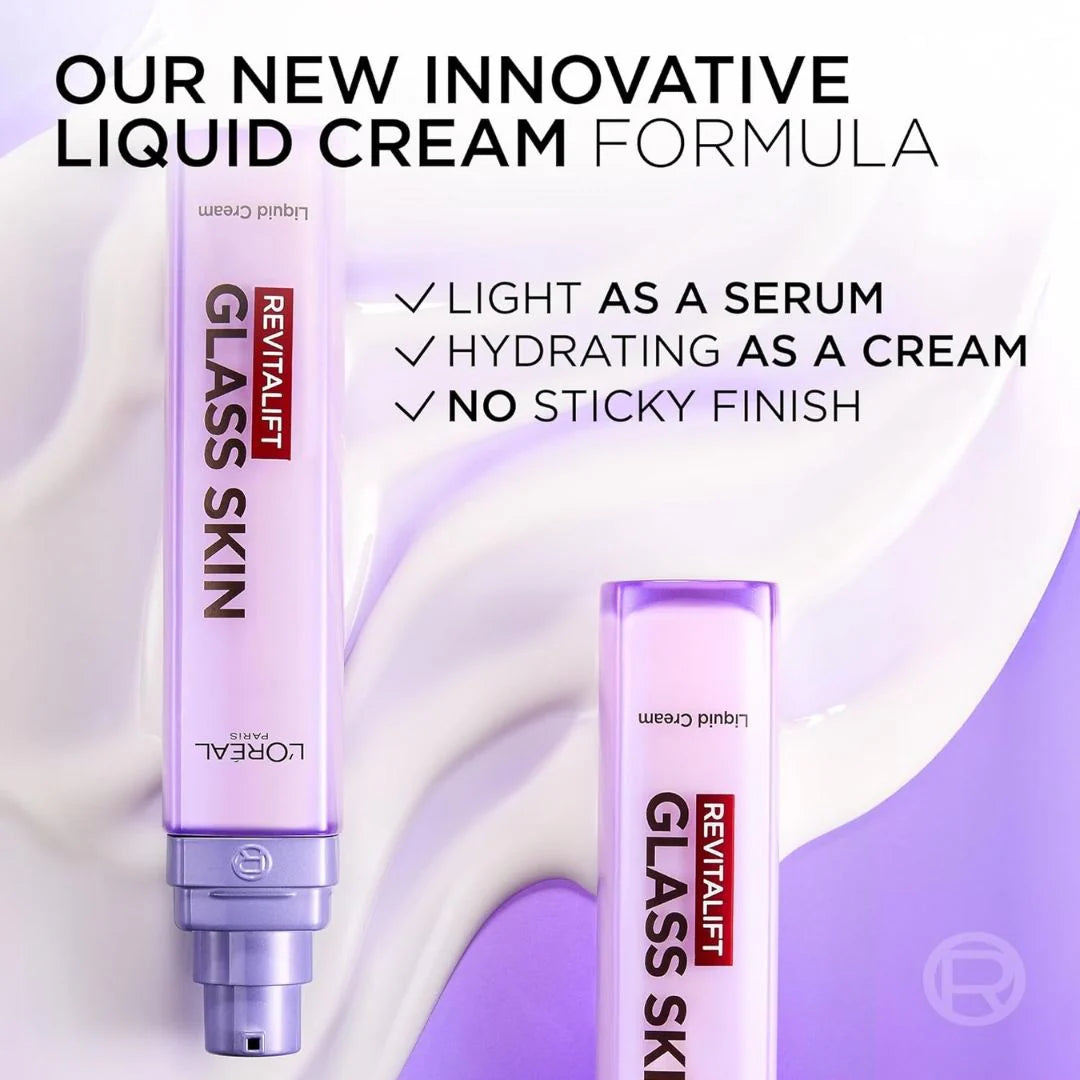 L’Oréal Paris Revitalift Glass Skin Liquid Cream Hydration Glow