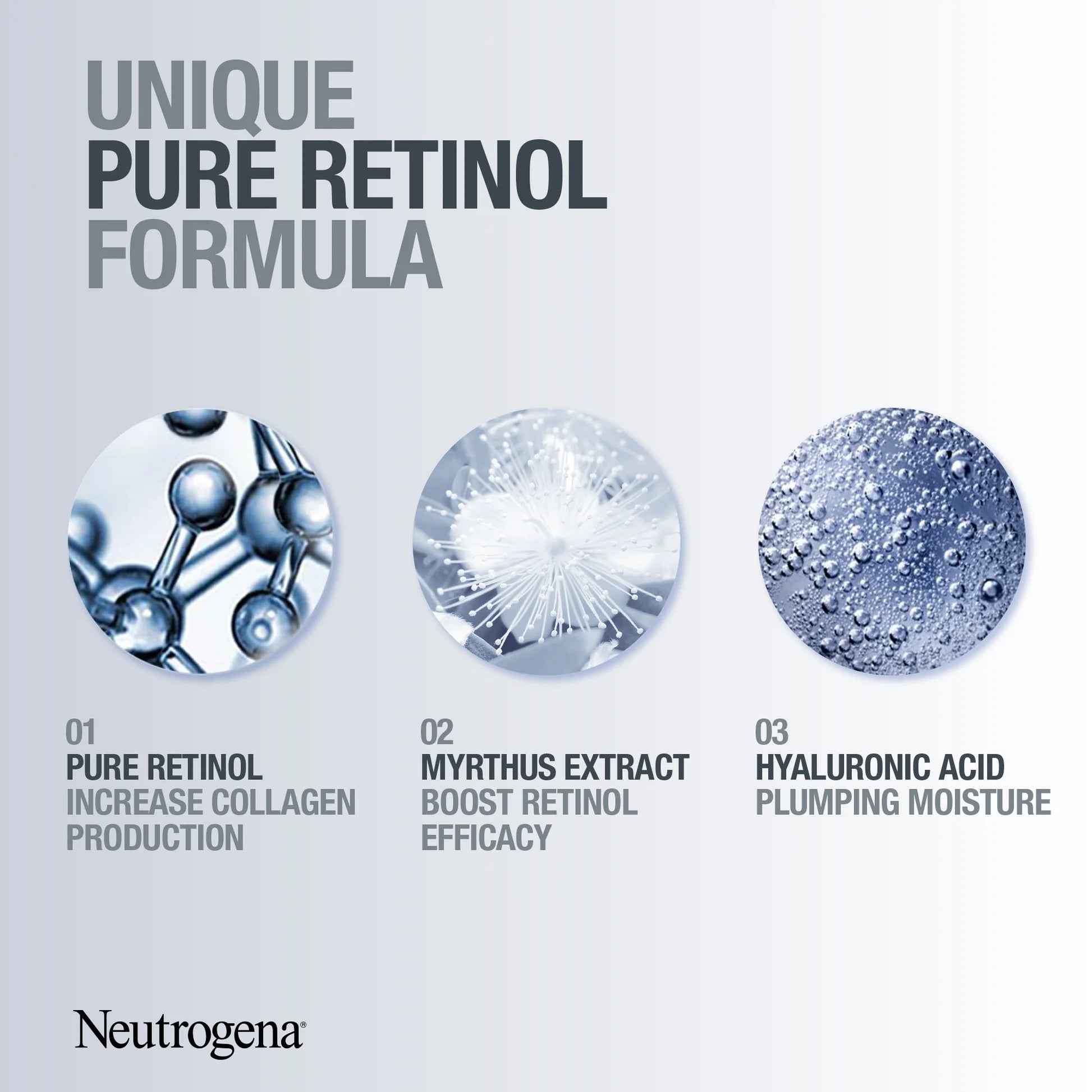 Neutrogena, Retinol Boost Eye Cream, developed with dermatologists to fight visible signs of ageing by improving skin tone and texture and reducing the appearance of fine lines, 15ml
