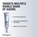 Neutrogena, Retinol Boost Eye Cream, developed with dermatologists to fight visible signs of ageing by improving skin tone and texture and reducing the appearance of fine lines, 15ml