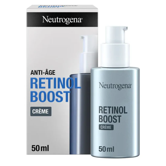 Neutrogena Retinol Boost Night Cream, Fights visible signs of ageing and reduces the appearance of wrinkles, dryness, and age spots, 50ml
