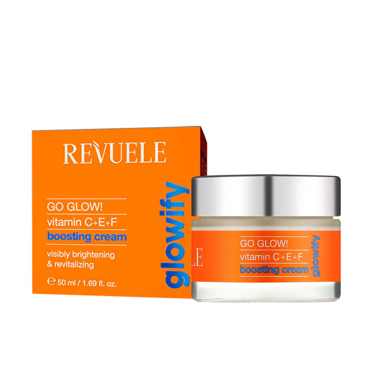 Revuele Go Glow! Boosting Cream Vitamin C+E+F 50 ML