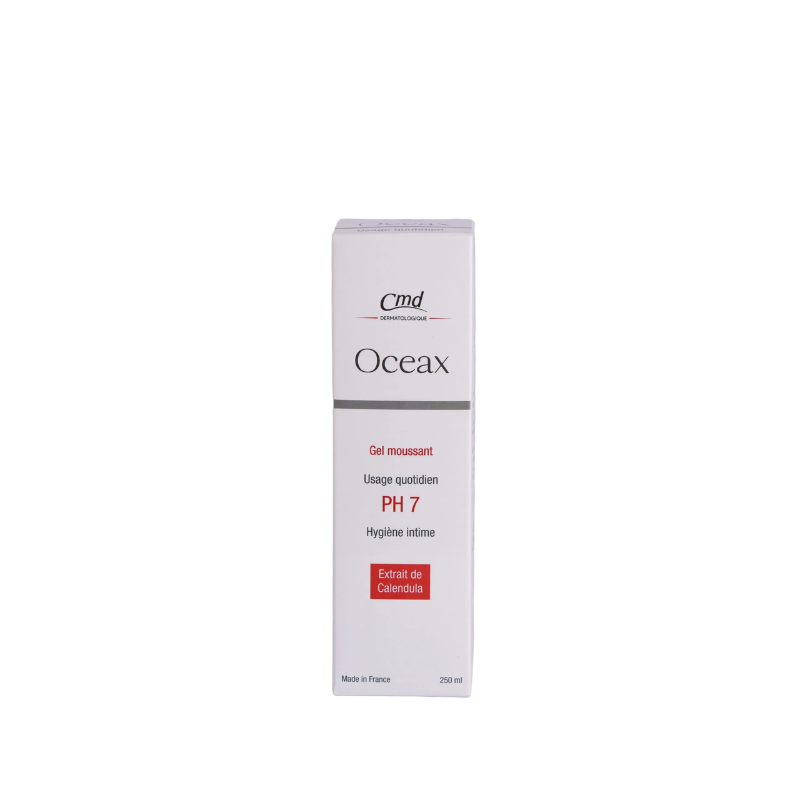 Oceax product packaging on a white background
