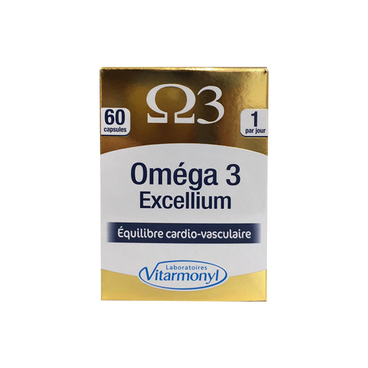 Vitarmonyl Omega 3 Excellium 60 caps - dsonline.me