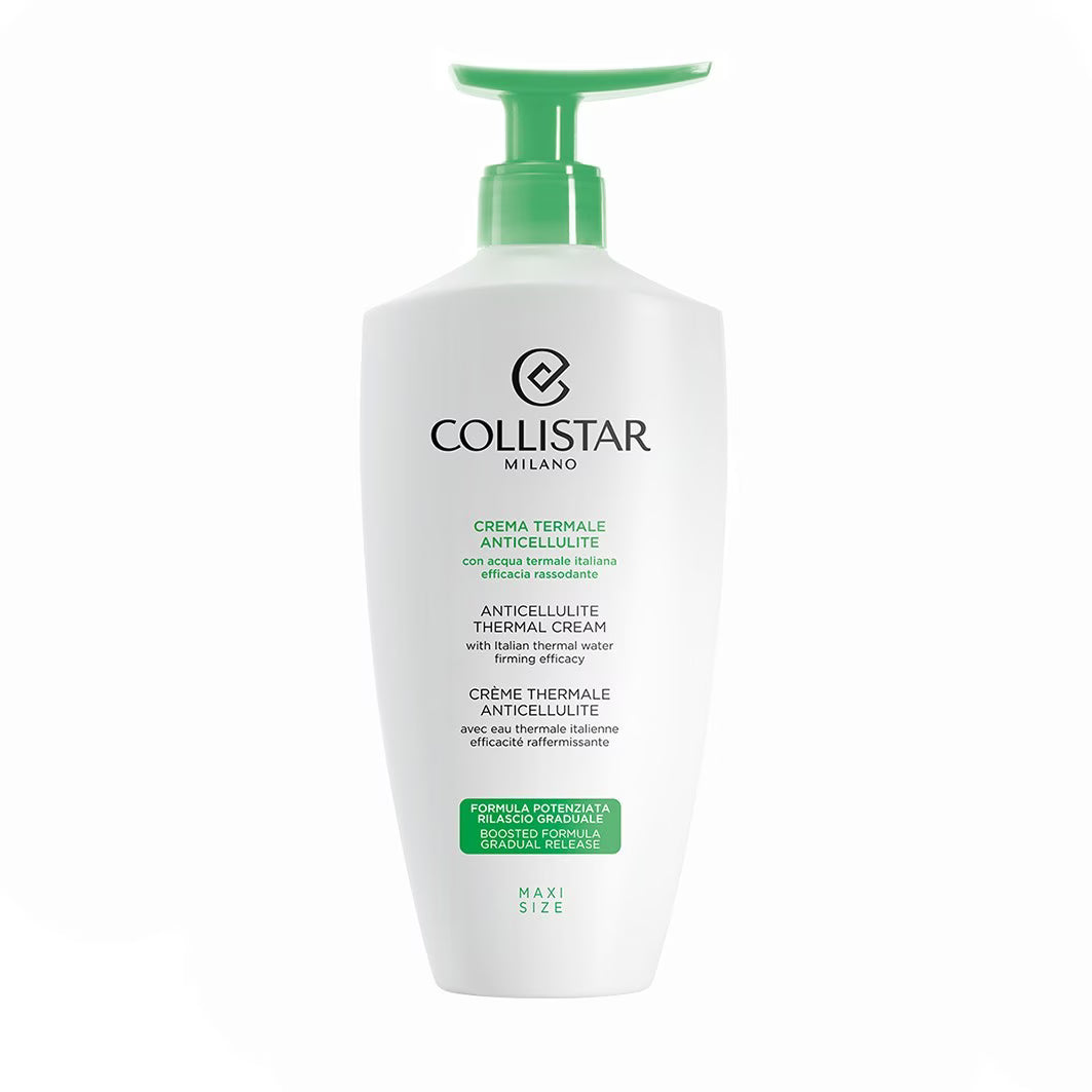 Collistar anti-cellulite thermal cream bottle on a white background