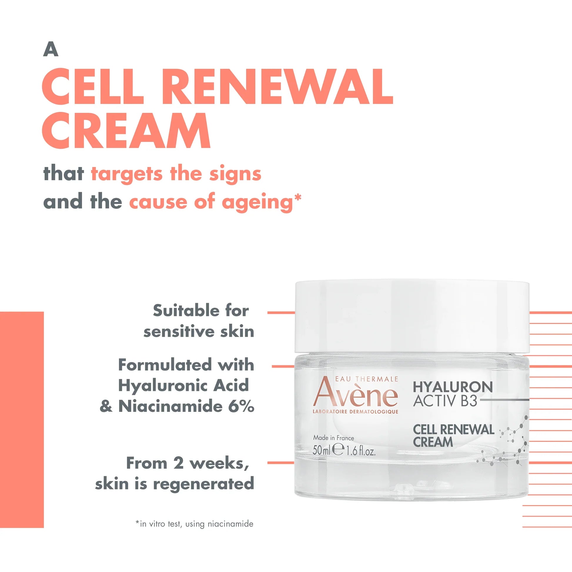 Avène Hyaluron Activ B3 Renewal firming cream