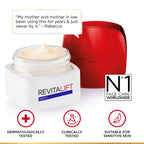 L'Oreal Paris Revitalift Hydrating and Moisturizing Night Cream, for Wrinkles Reduction, Formulated with Pro-Retinol, 50ml
