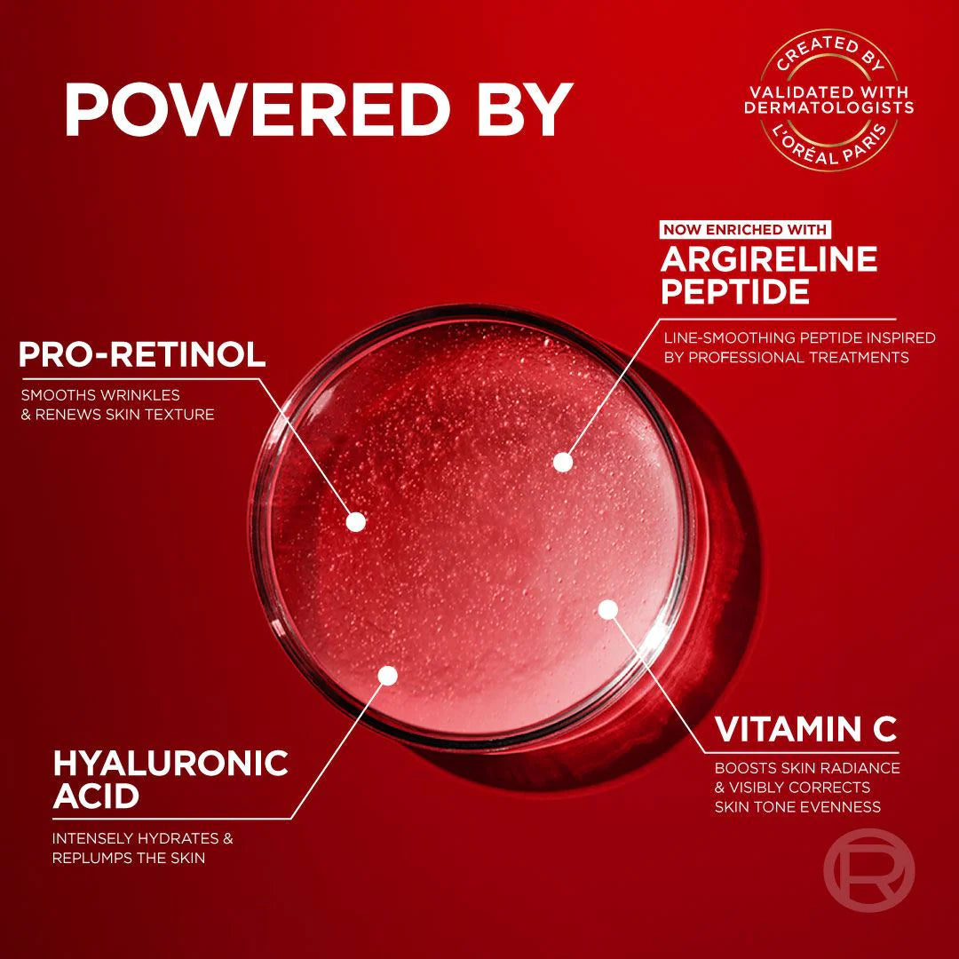L'Oreal Paris Revitalift Laser X3 Triple Action Anti-Aging Day Cream, firm skin, and Brighten Complexion, SPF 25, 50ml