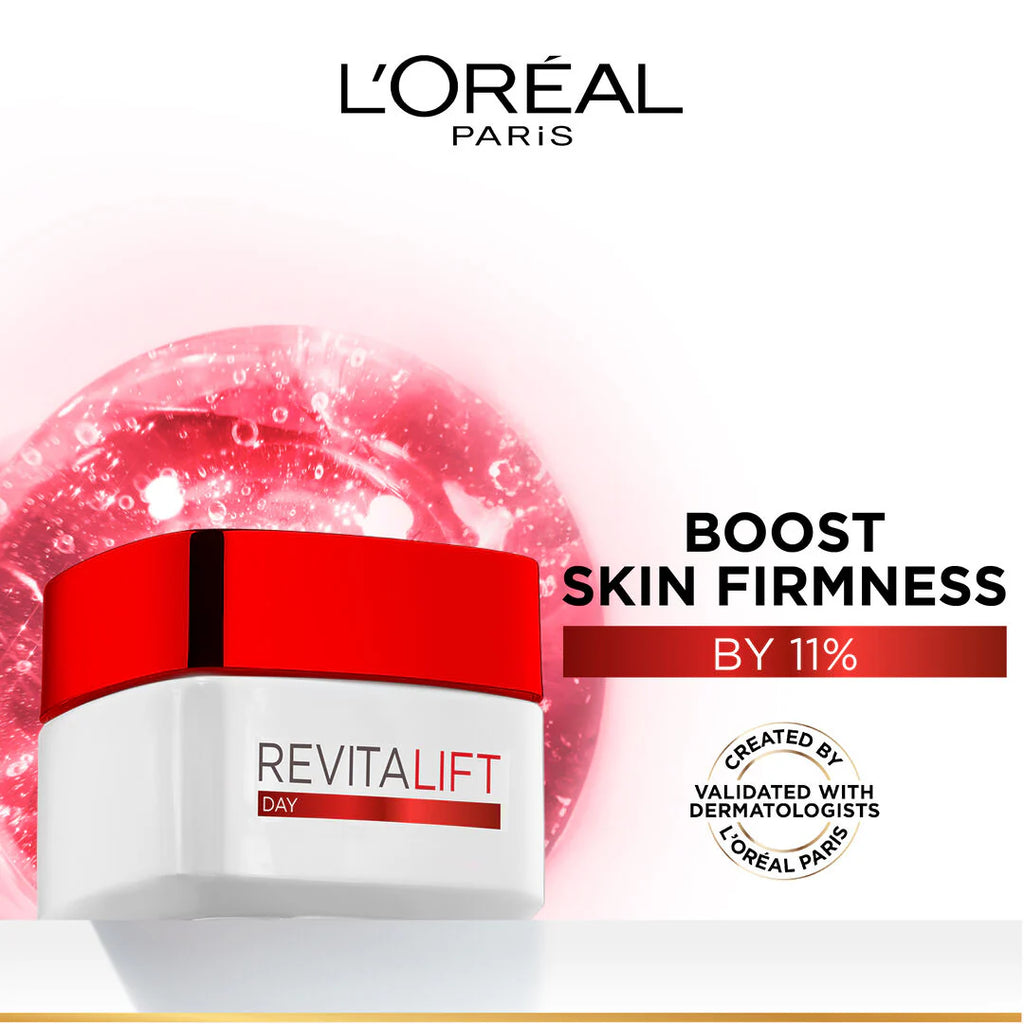 Revitalift Hydrating and Moisturizing Day Cream, for Wrinkles Reduction, Formulated with Pro-Retinol, 50ml