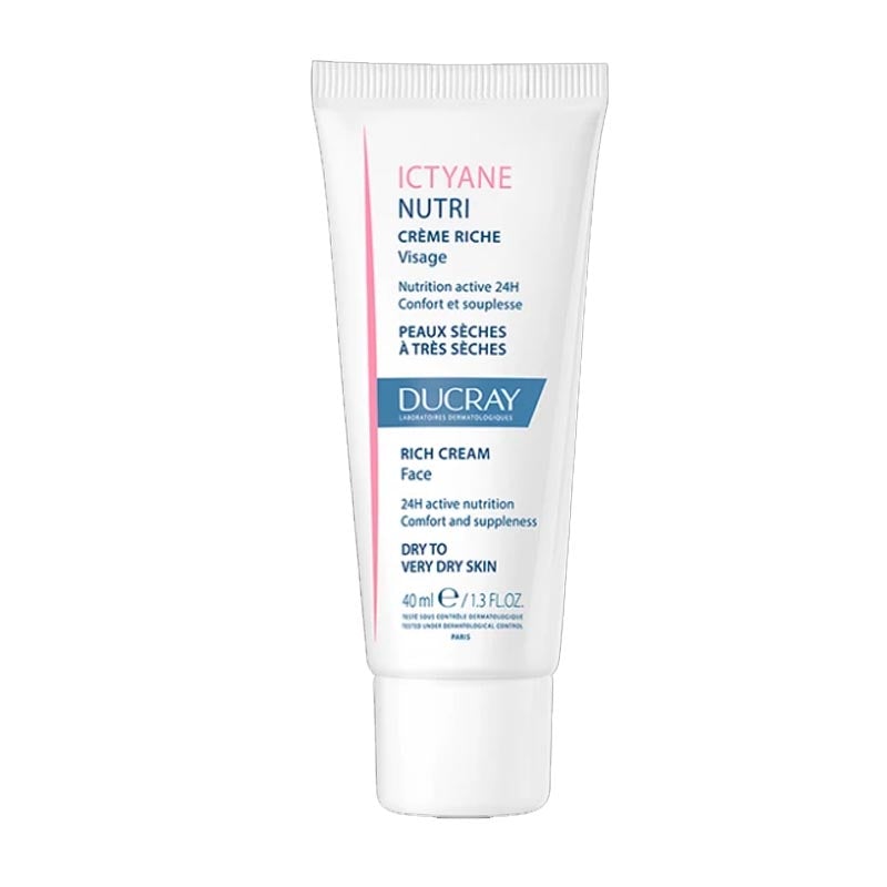Ducray Ictyane Nutri Face Rich Cream 40 ml - dsonline.me