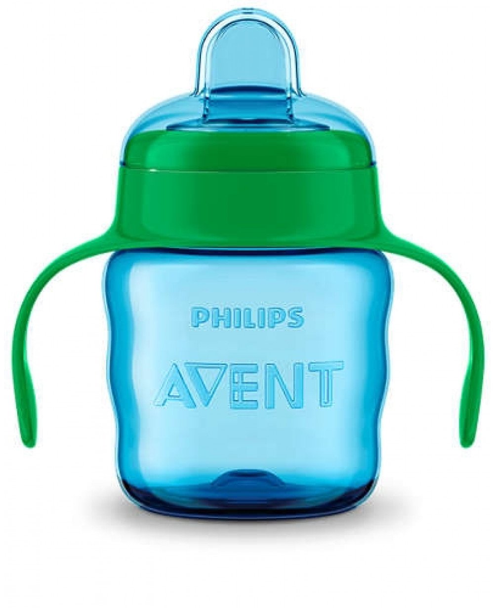 Avent Easy Sip Cup 200ml 6m+ Green and Blue - dsonline.me