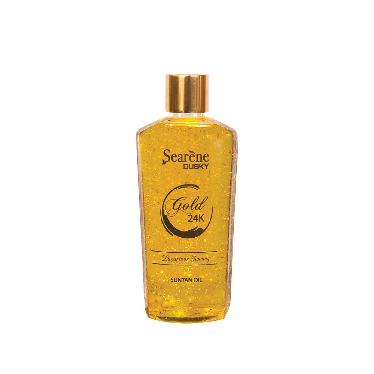 Bottle of Searene Dusky Gold Tanning Oil Spray Gel, 275 ml
