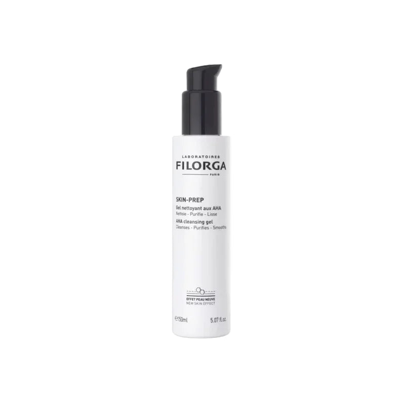 Filorga skincare bottle on a white background