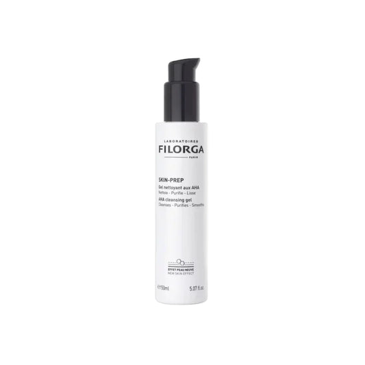 Filorga skincare bottle on a white background