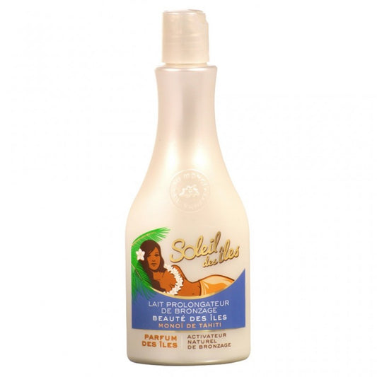 Tube of Soleil des Îles tan extending milk, 150 ml