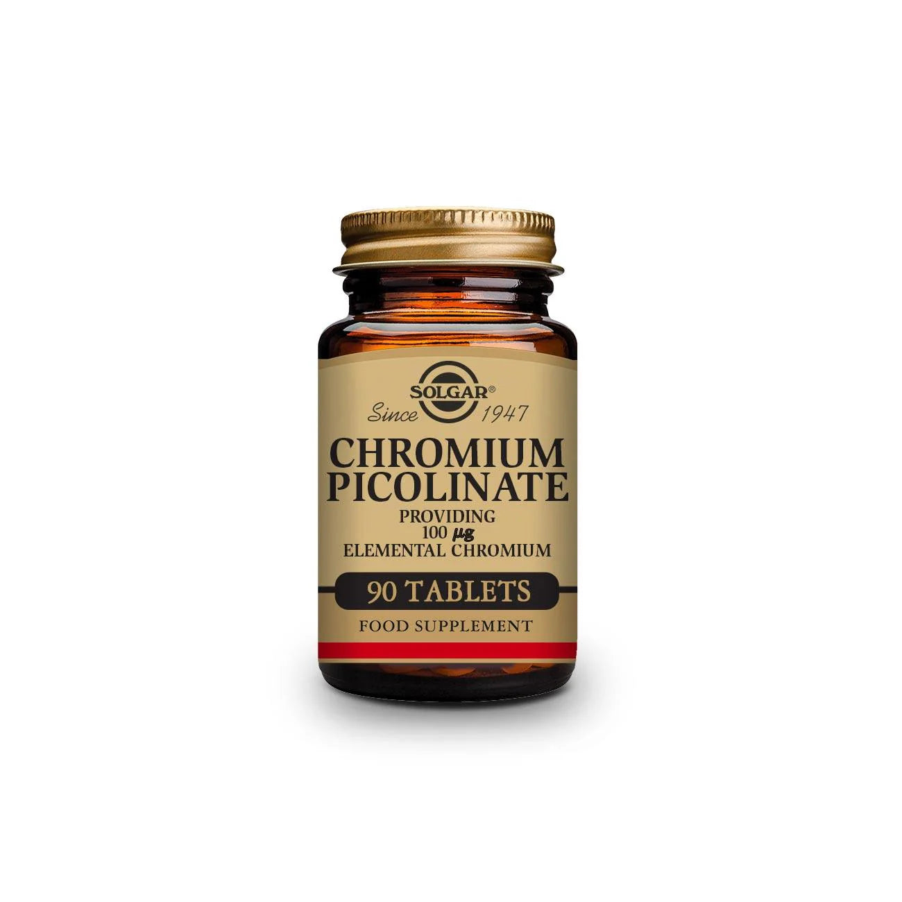 Solgar Chromium Picolinate 100 mcg – 90 Tablets