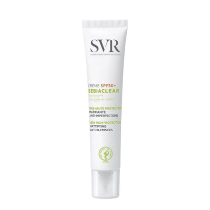 SVR Sebiaclear Cream SPF50+ front packaging view