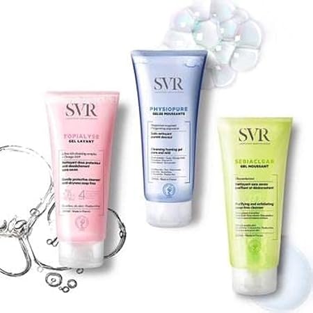 SVR Sebiaclear Gel Moussant 200ml in Skincare Routine – Gentle Purifying Cleanser for Acne Control