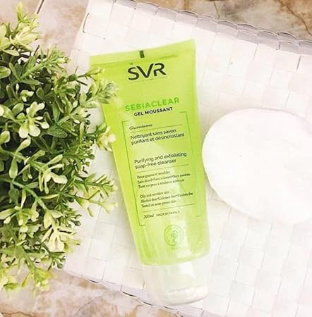 SVR Sebiaclear Gel Moussant 200ml – Daily Foaming Cleanser for Oily and Acne-Prone Skin