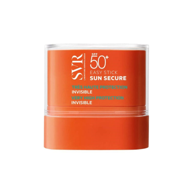 SVR Sun Secure Easy Stick SPF 50+ – Compact sunscreen sticks for sensitive skin with invisible finish.