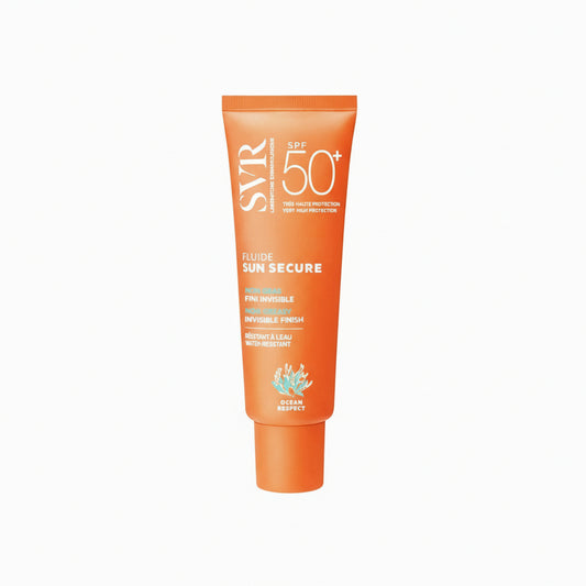 SVR Sun Secure Fluide SPF50+ 50ml sunscreen with invisible finish for normal to combination skin