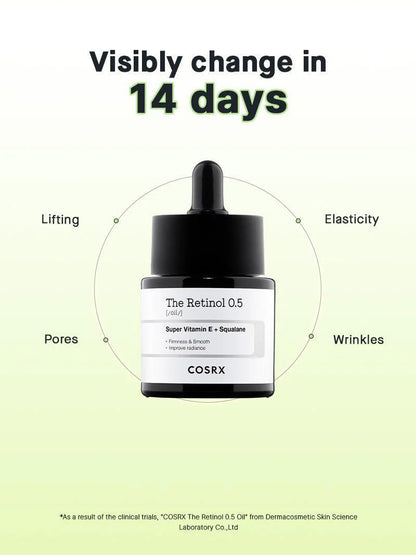 Cosrx Retinol 0.5 Oil