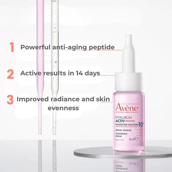 Avene Hyaluron Activ Procedure Firming Serum l 10% Hexapeptide Solution