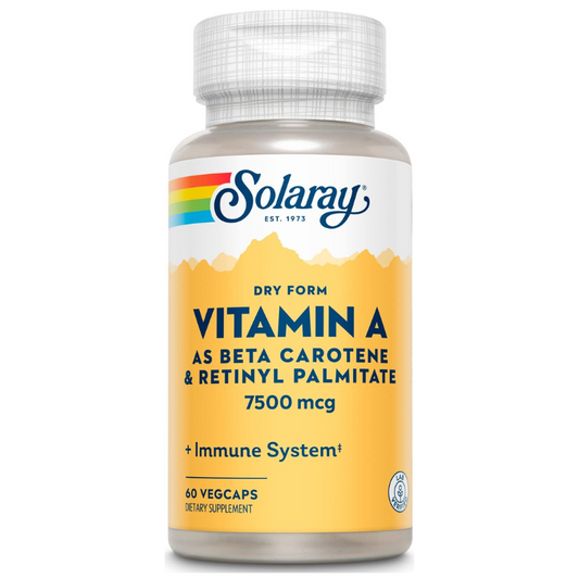 Solaray Vitamin A 7500 mcg - dsonline.me
